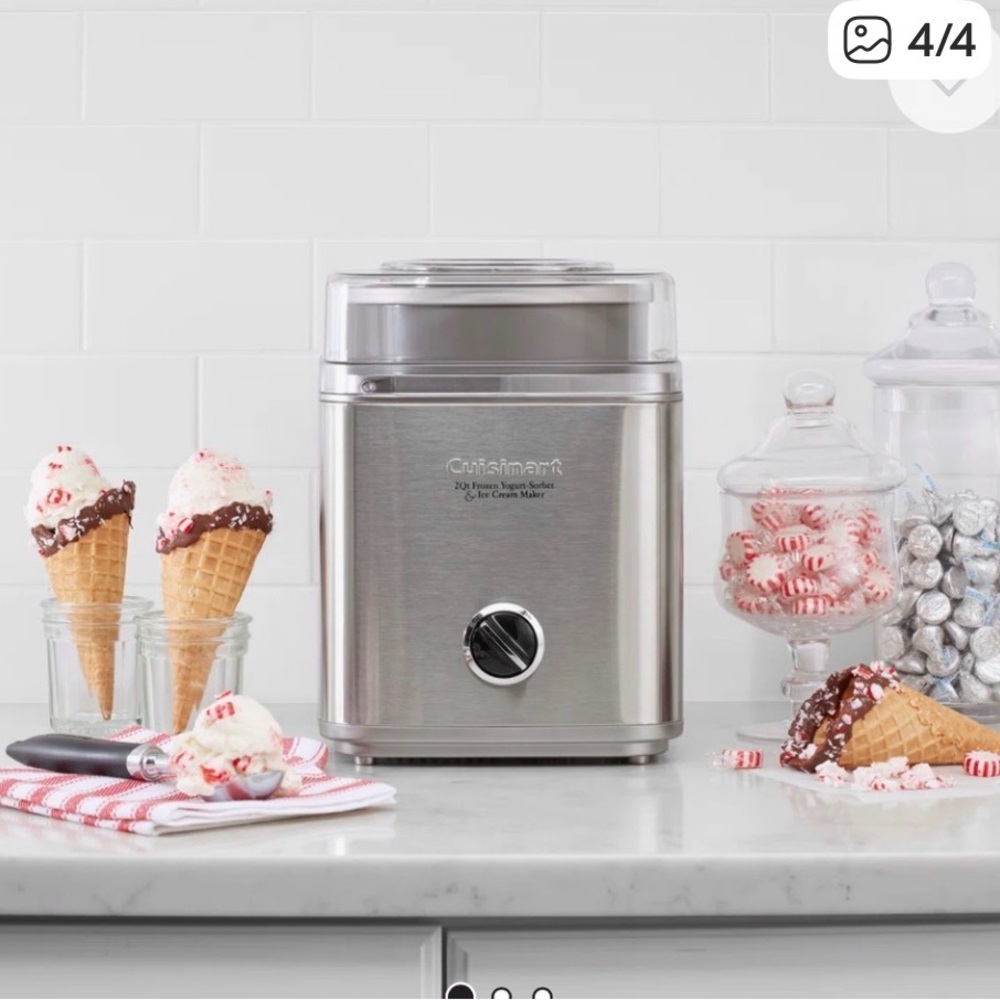 Cuisinart Stainless Steel Ice Cream Maker